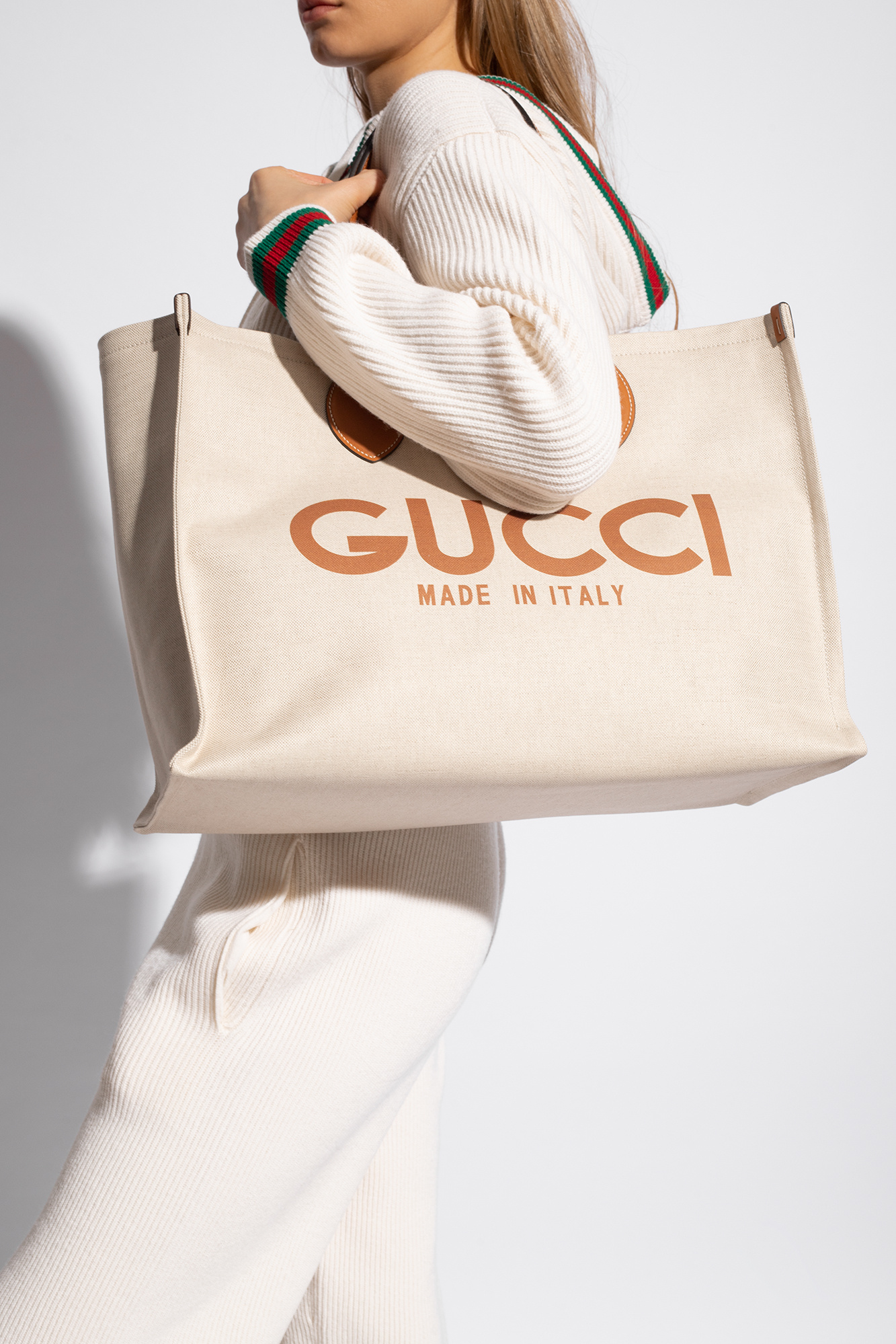 Gucci Shopper bag with logo | Women's Bags | Vitkac Gucci Shopper bag with logo | Women's Bags | Vitkac